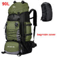 90L Military Tactical Backpack - Large Capacity Hiking & Camping Rucksack