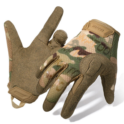 GUMAO Tactical Full Finger Gloves - Touch Screen Compatible Sports Gloves