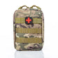 Tactical First Aid Kit - Large Capacity Emergency Medical Bag with MOLLE System
