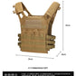 Professional Tactical Vest with MOLLE System - Multi-Function Outdoor Training Equipment