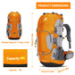 LIXADA 60L Waterproof Hiking Backpack with Rain Cover