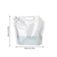 5L Collapsible Water Container - Portable Outdoor Camping Hydration Bag