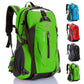 40L Waterproof Hiking Backpack - Durable Nylon Outdoor Rucksack