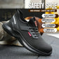 Men's Steel Toe Safety Shoes - Lightweight Puncture-Proof Work Boots