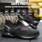 Men's Steel Toe Safety Shoes - Lightweight Puncture-Proof Work Boots