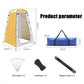 Portable Pop-Up Privacy Tent - UV Protection Shelter for Camping & Outdoor Activities