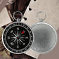 Shunmaii Aluminum Pocket Compass - Portable Navigation Tool for Hiking & Camping