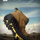 Camel Waterproof Hiking Boots - High-Top Tactical Outdoor Shoes