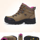 Camel Waterproof Hiking Boots - High-Top Tactical Outdoor Shoes